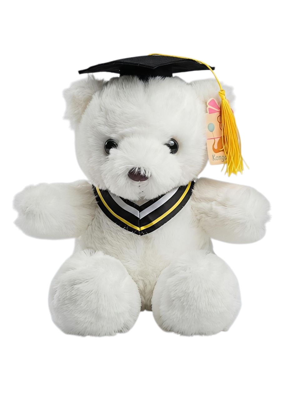 White graduation Teddy