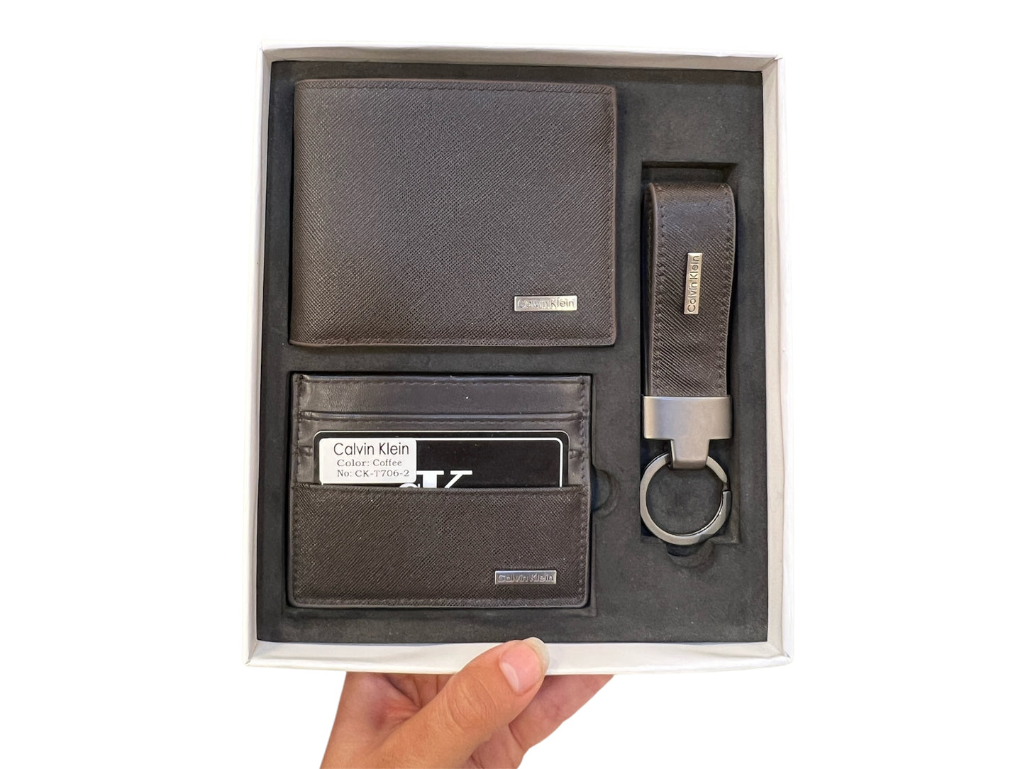 CK BROWN WALLET BOX