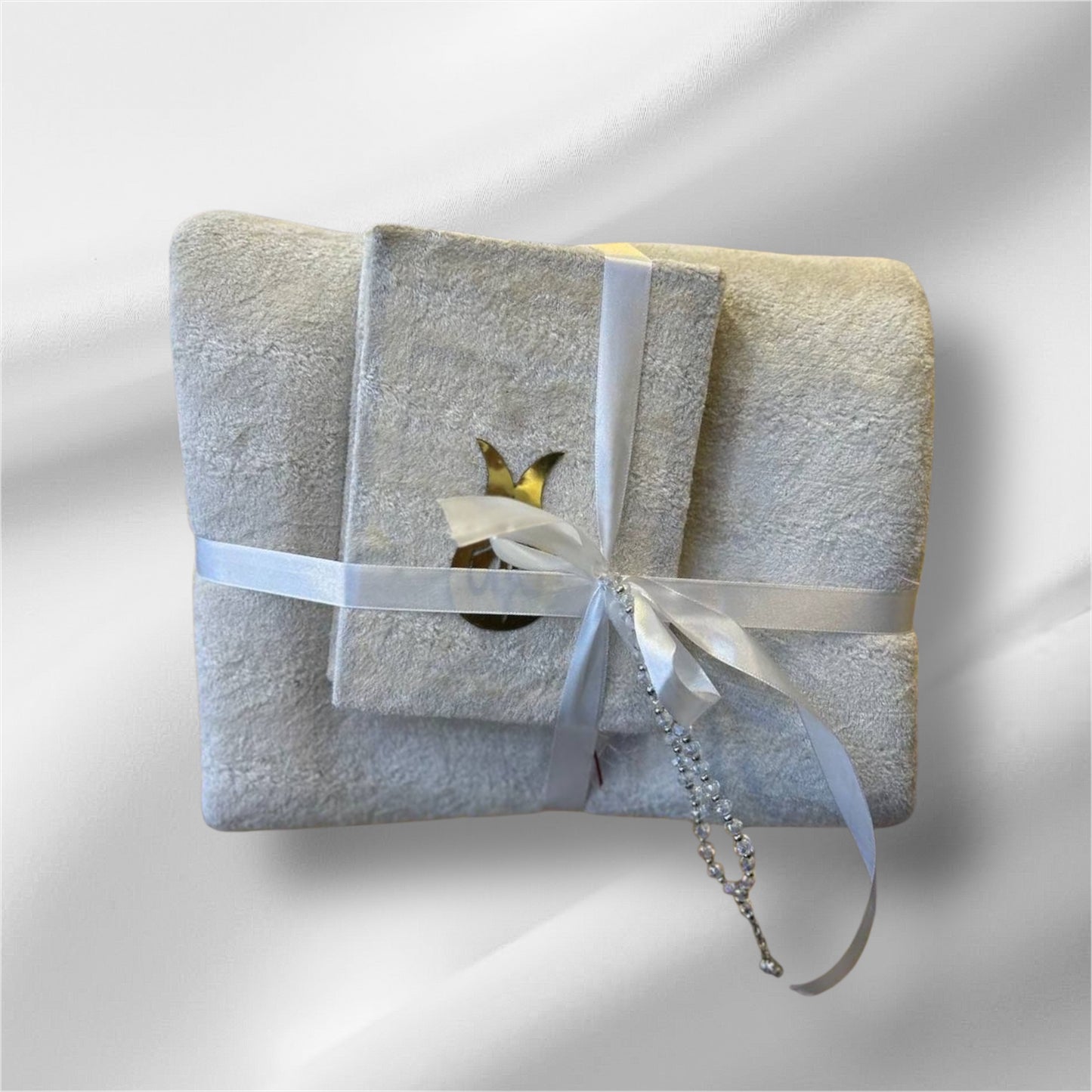 White prayer set