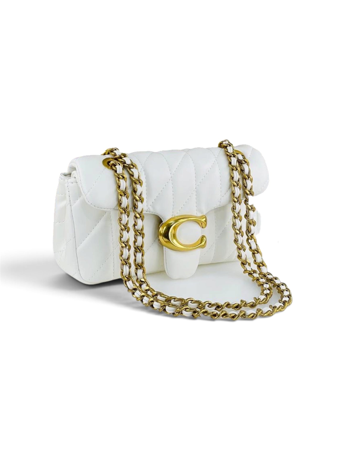 Co-ach white bag