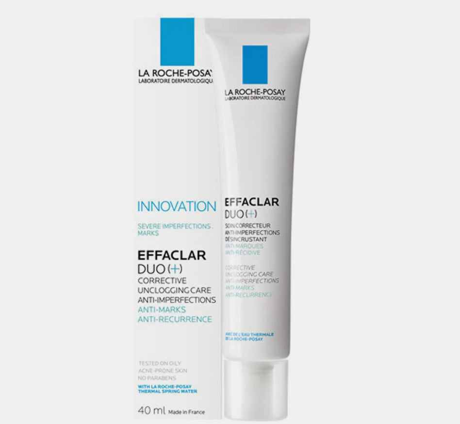 La Roche-Posay Effaclar Duo Plus Anti-Blemish Moisturizing Gel Cream - Non-Comedogenic, 40ml