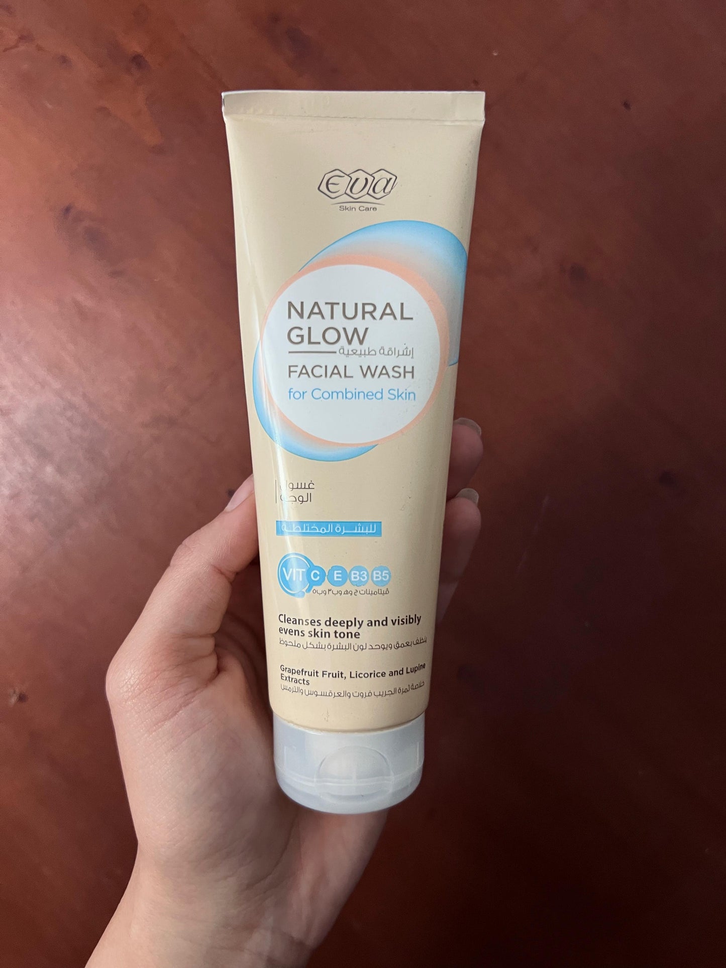 Eva facial wash