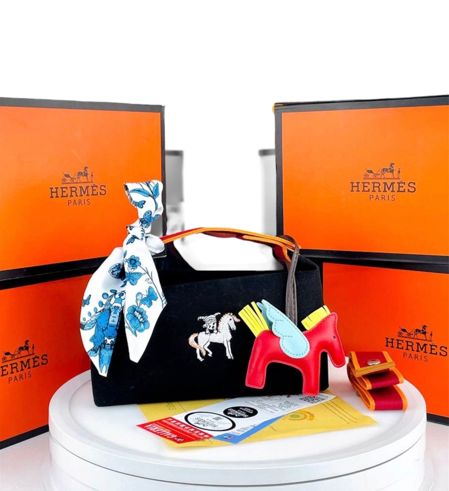 Hermes black bag