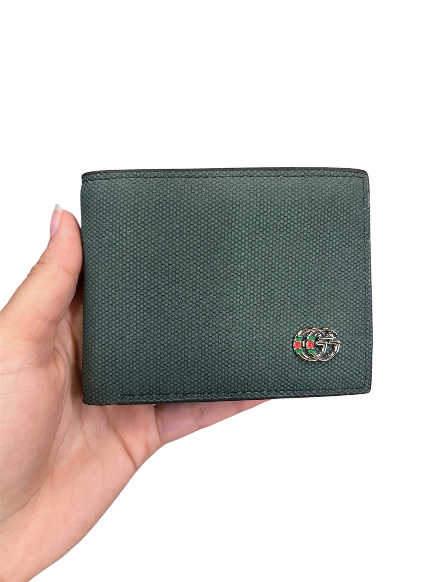 Gu-cci Green Wallet
