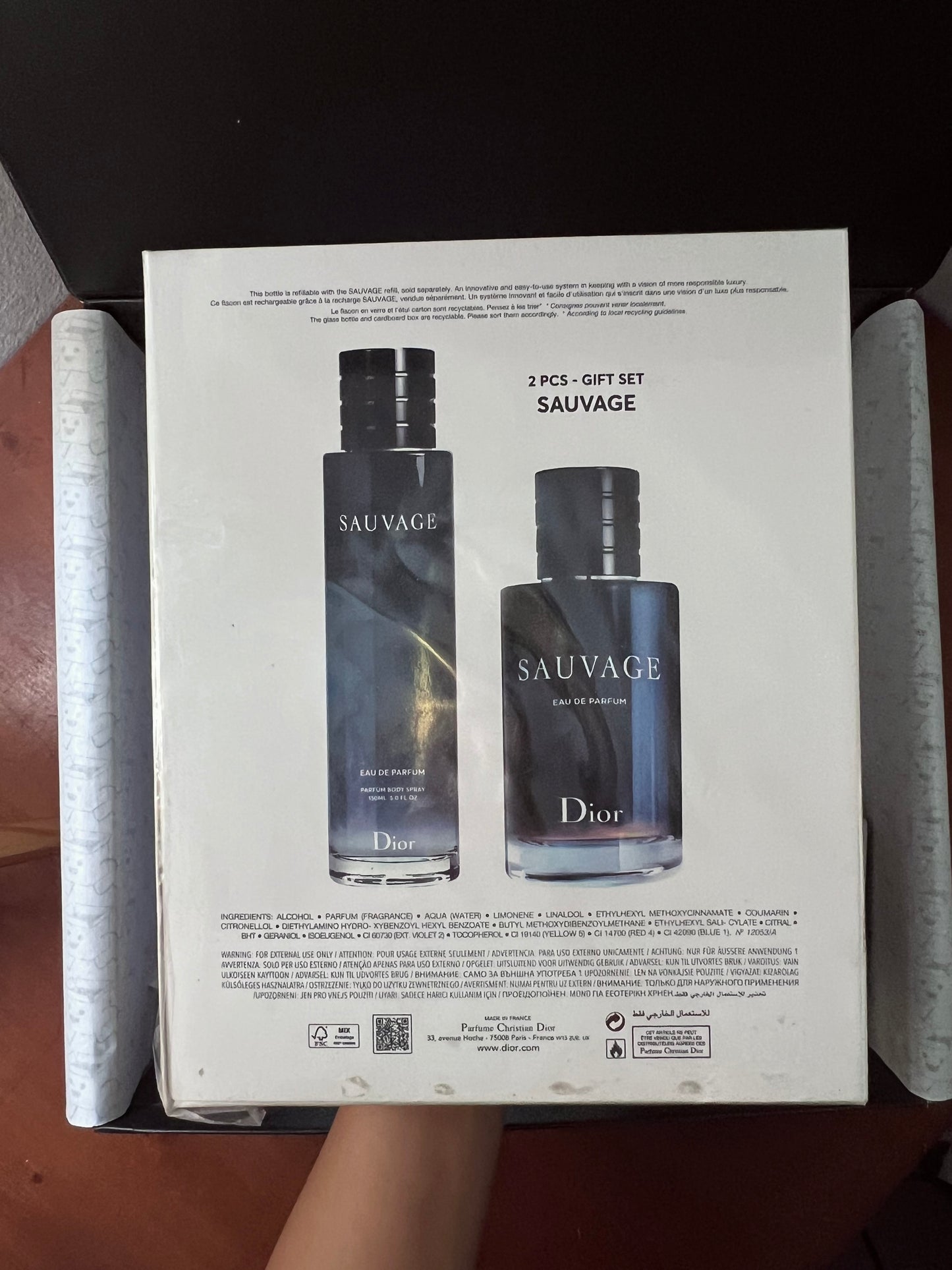 Sauvage perfume set
