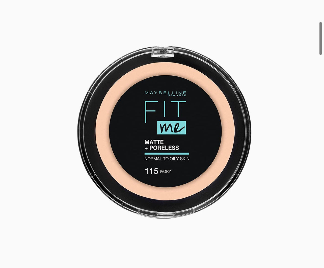 Maybelline New York Fit Me Matte and Poreless Compact Face Powder - 110, Porcelain