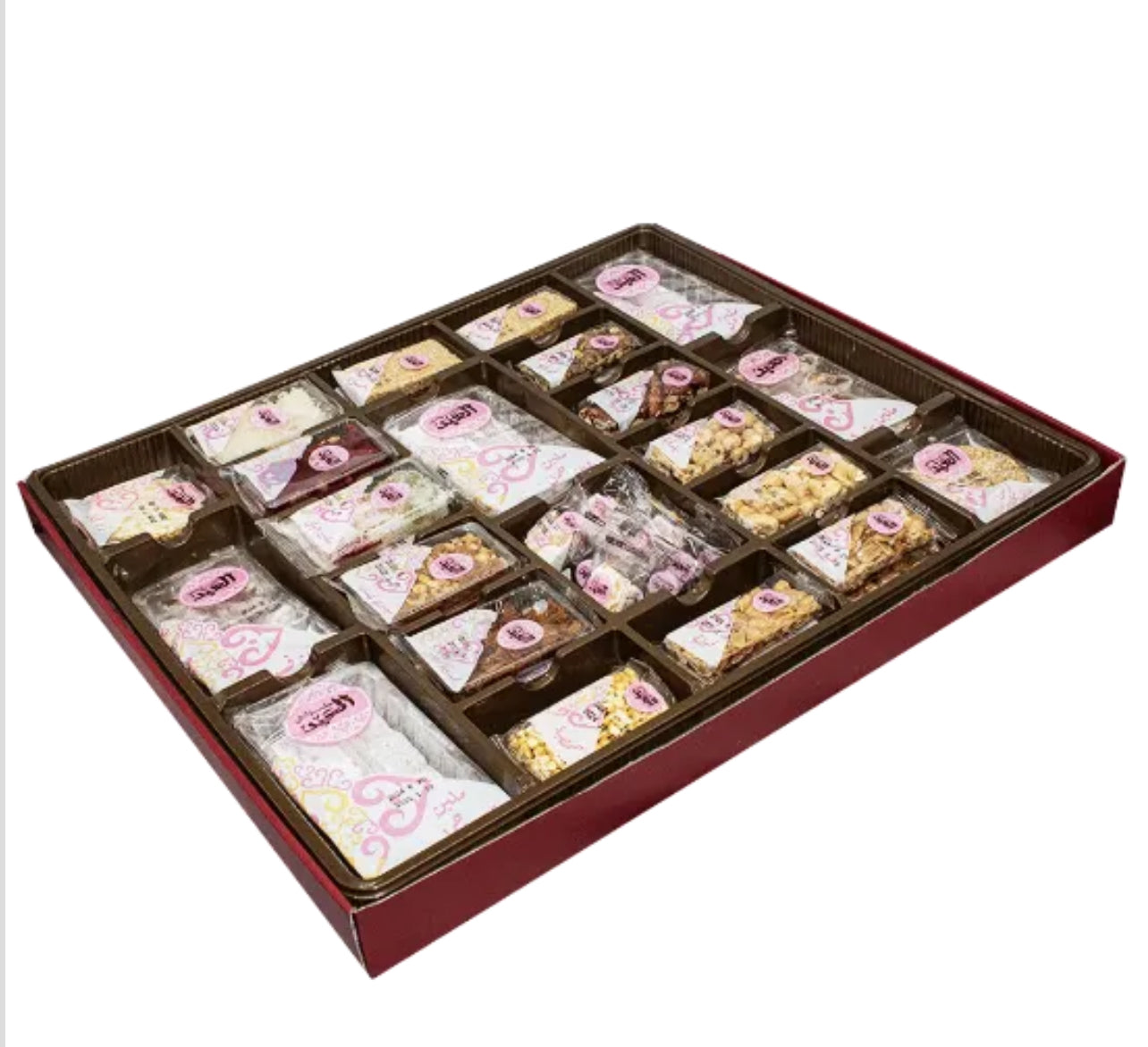 Burgundy box