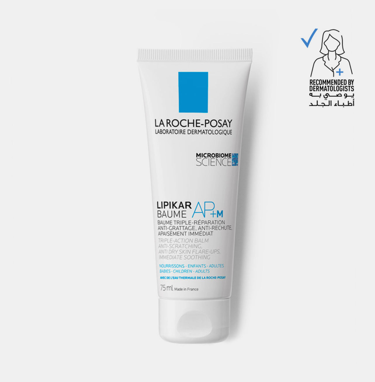 La Roche-Posay Lipikar Baume Ap+ M
Moisturizing for Dry and Eczema-Prone Skin,
75ml