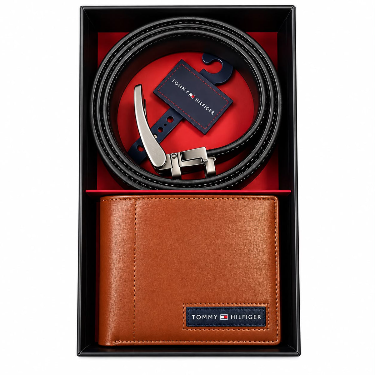 Tommy Wallet & Belt Set