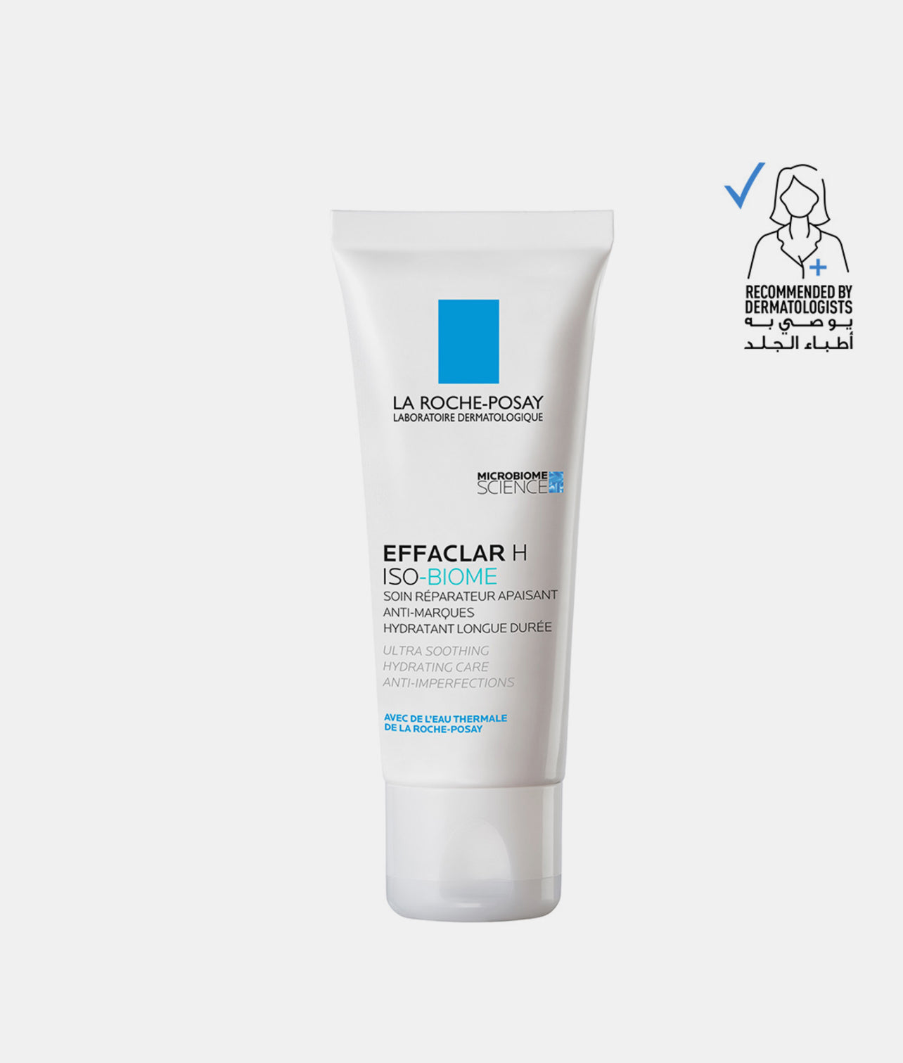 La Roche-Posay Effaclar H Isobiome Moisturizing Cream for oily, and Cone Prone Skin, 40ml