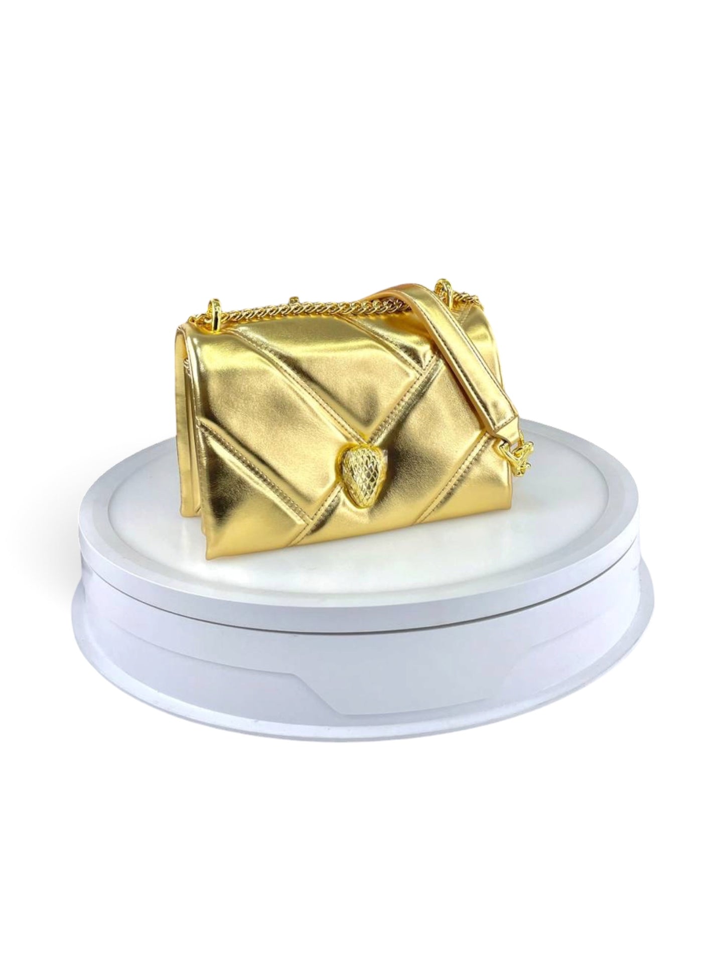 Bulgari gold bag