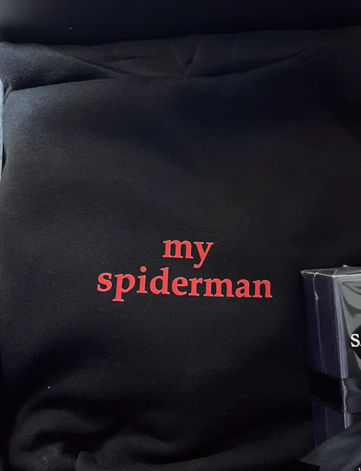 My spiderman hoodie
