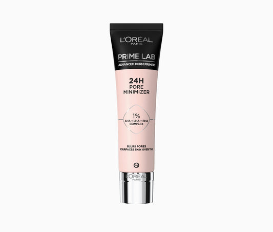 L’Oréal Paris L'Oréal Paris Pore Minimiser Primer, Advanced Derm Primer, Tightened Pores, Resurfaced Skin, Matte Finish, 24H Wear, Prime Lab, 30ml