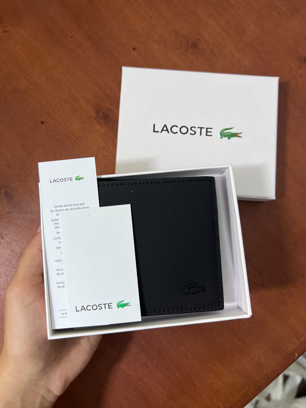 LACOSTE BLACK