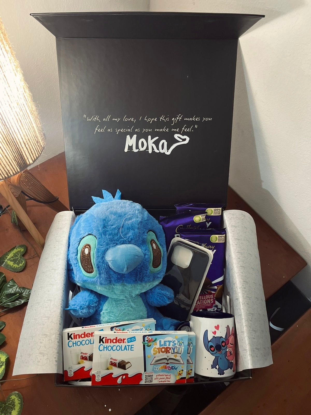 Blue Stitch Box