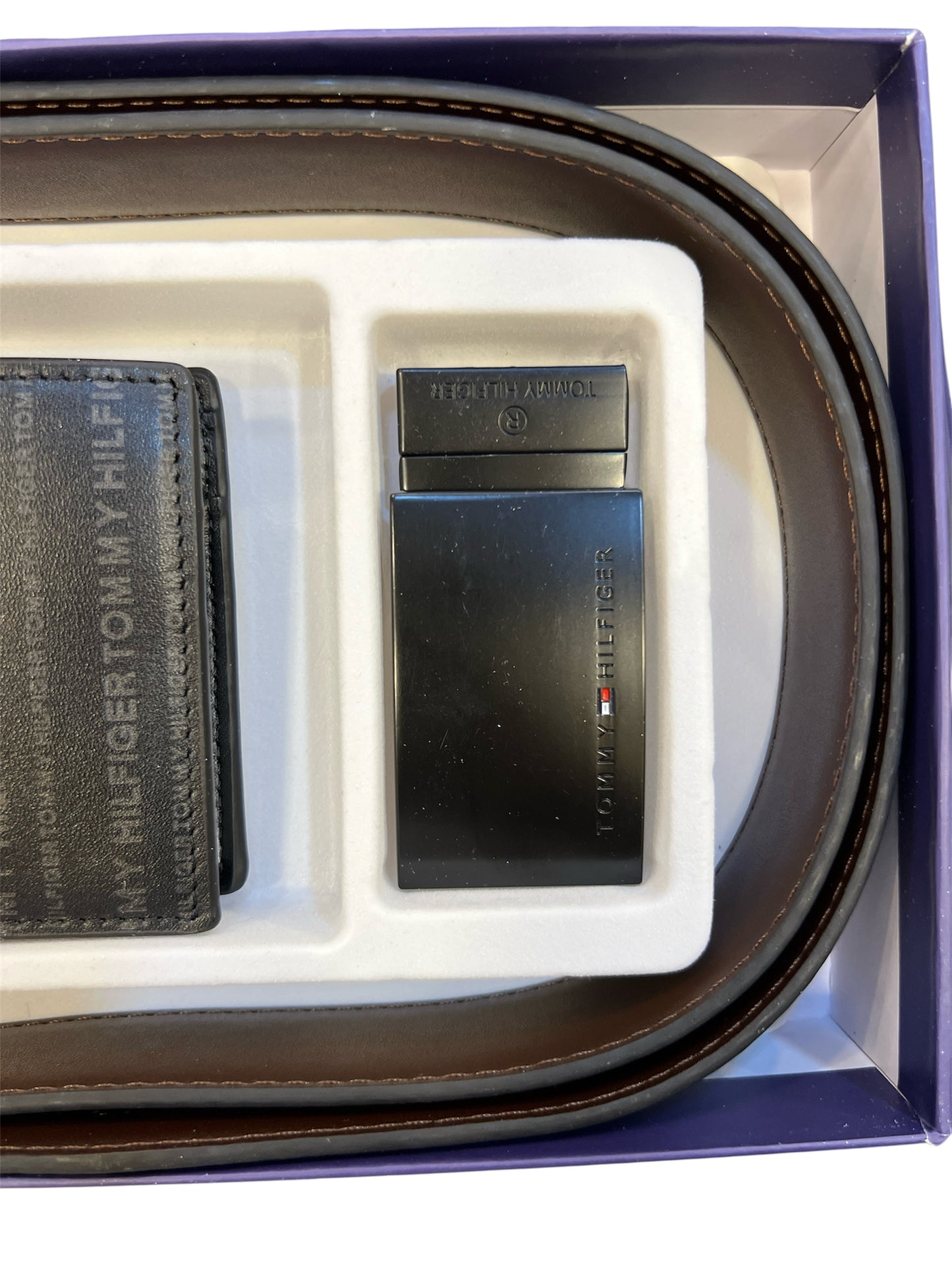 TOMMY WALLET&BELT
