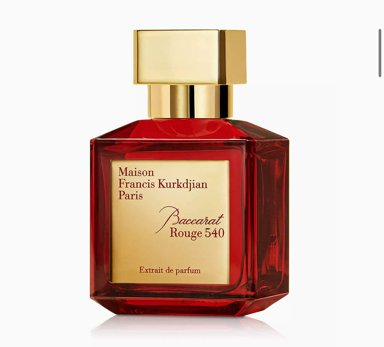 Maison Francis Kurkdjian Baccarat Rouge Extrait de parfaum 70ml