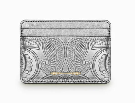Okhtein Card Holder – Silver