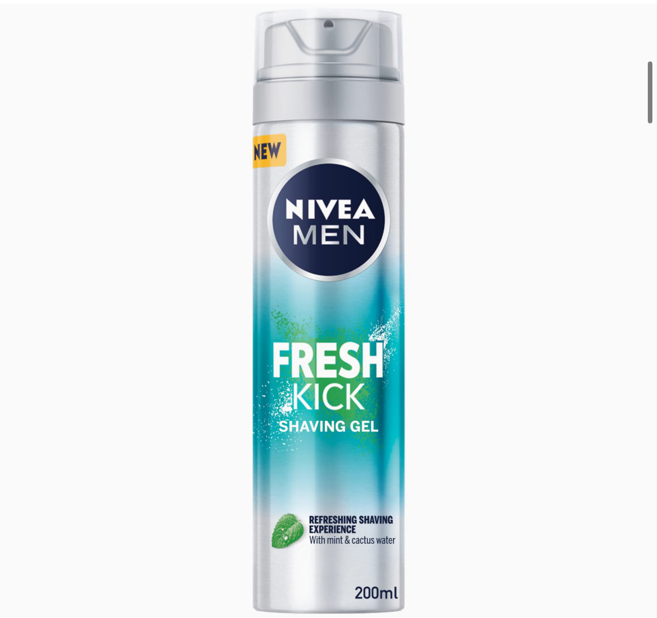 NIVEA Men Fresh Kick Shaving Foam, 200ml