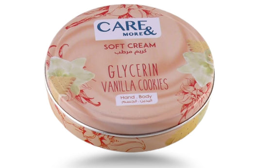 care&more spft cream vanilla & cookies