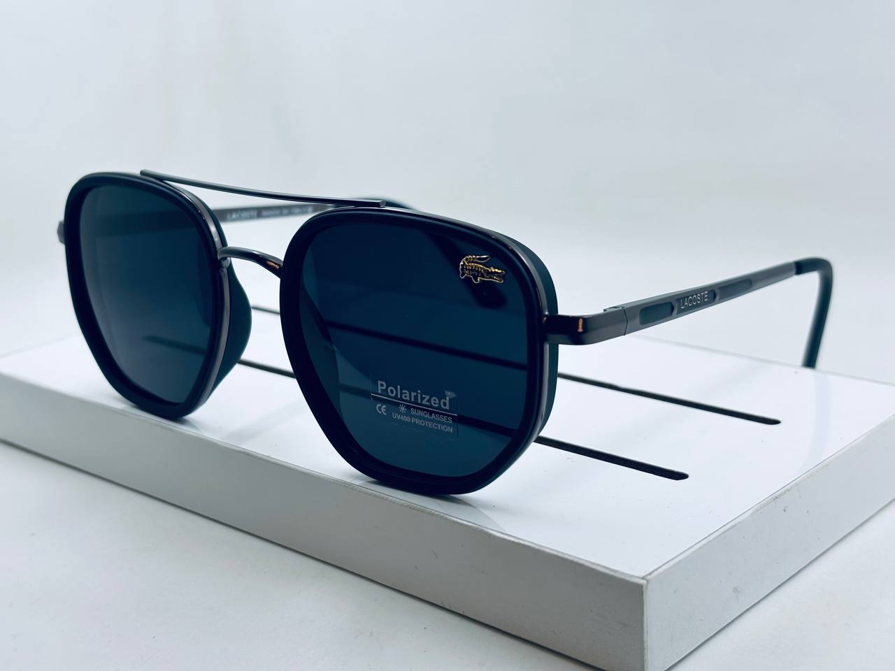 La.coste black sunglasses