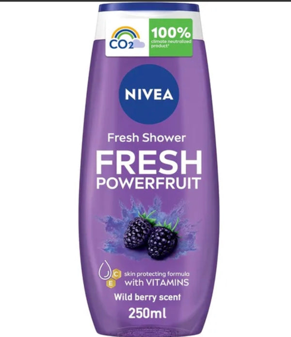 Nivea Power Fruit Fresh Shower Gel, 250ml
