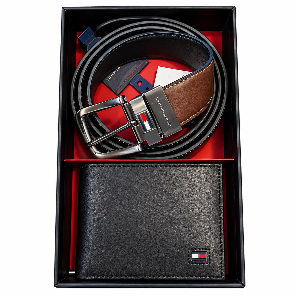 Tommy Wallet & Belt Set