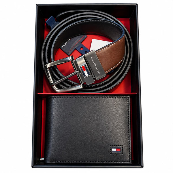 Tommy Wallet & Belt Set