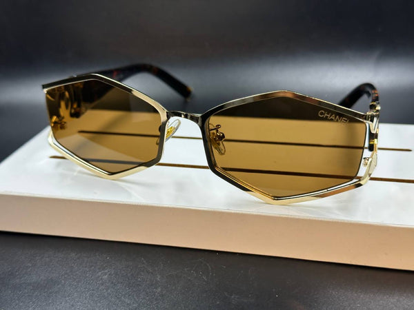 Cha-nel brown sunglasses