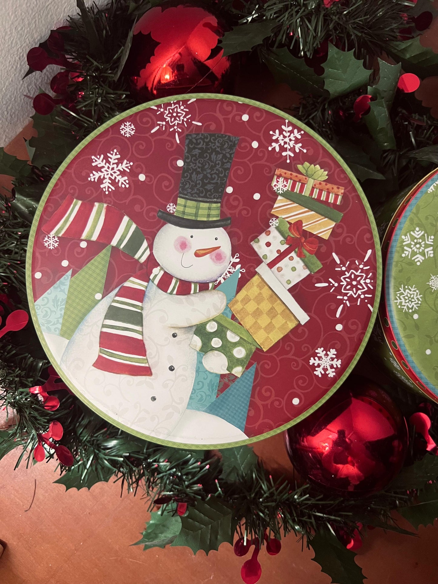 Christmas Snowman Box