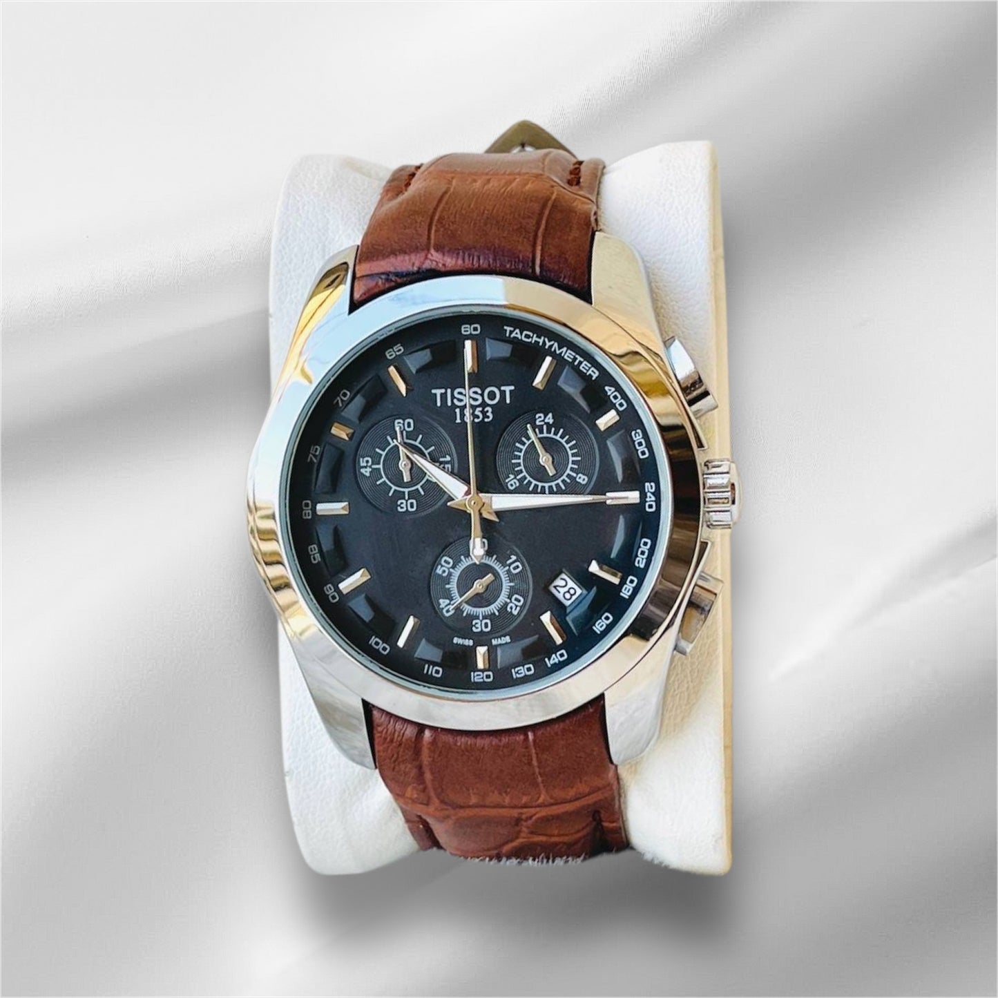 BROWN&BLACK TISSOT