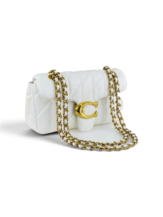 Co-ach white bag