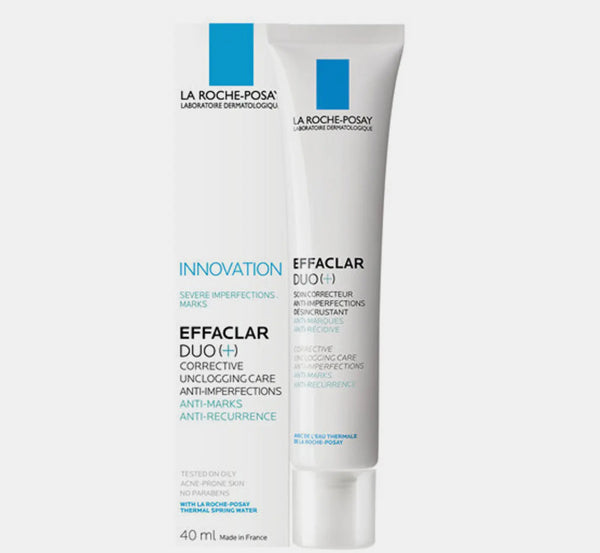 La Roche-Posay Effaclar Duo Plus Anti-Blemish Moisturizing Gel Cream - Non-Comedogenic, 40ml