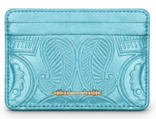 Okhtein Card Holder – Turqouise