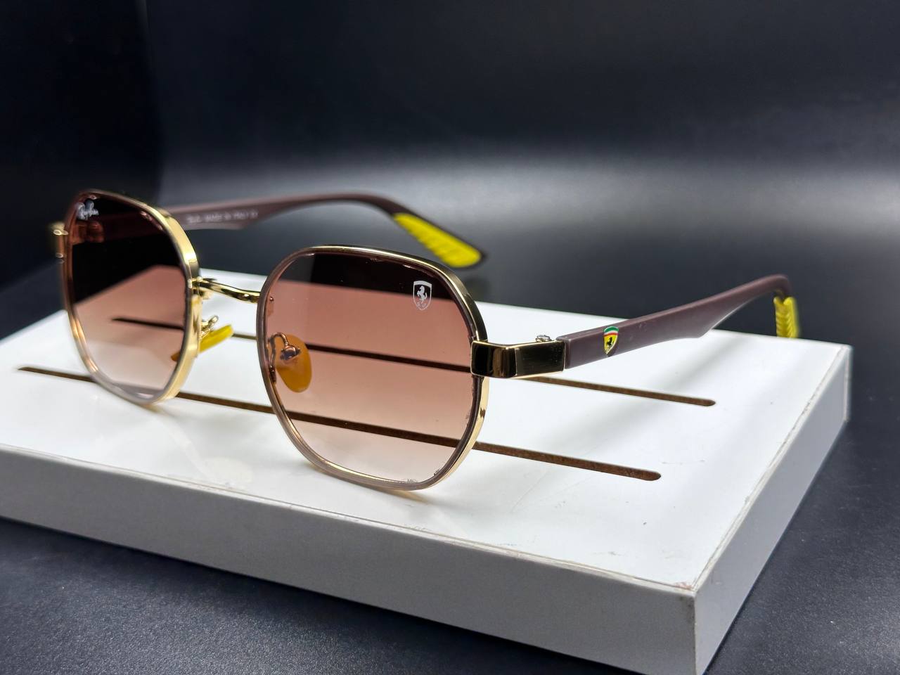 Elegant brown sunglasses