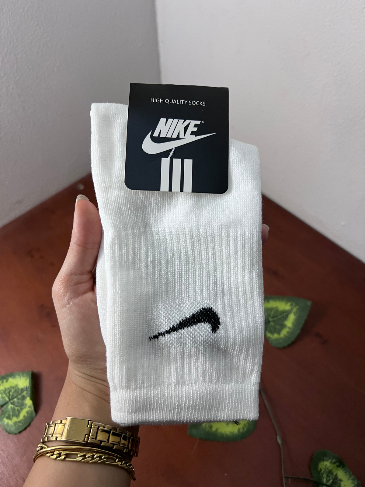 Nike White Socks