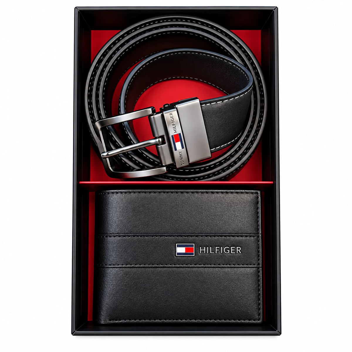 Tommy Wallet & Belt Set