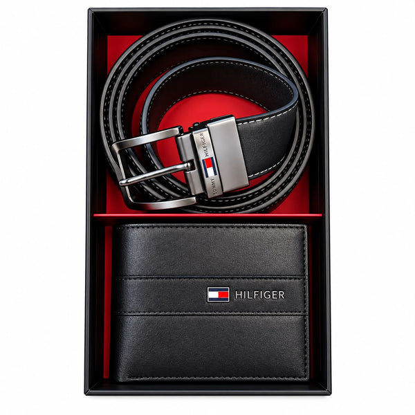 Tommy Wallet & Belt Set