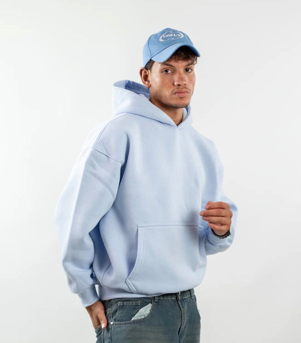 Babyblue basic hoodie