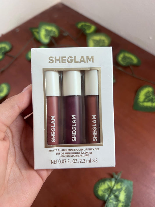 SHEGLAM-MINI LIQUID LIPSTICK SET