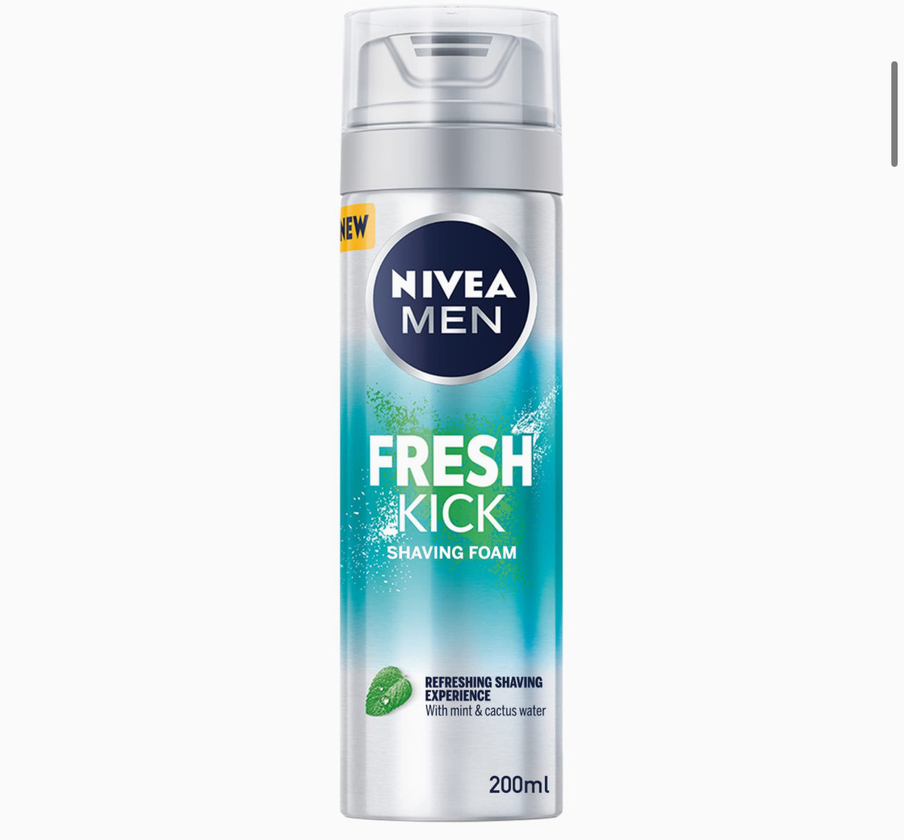 NIVEA MEN Shaving Foam, Fresh & Cool Mint Extracts, 200ml