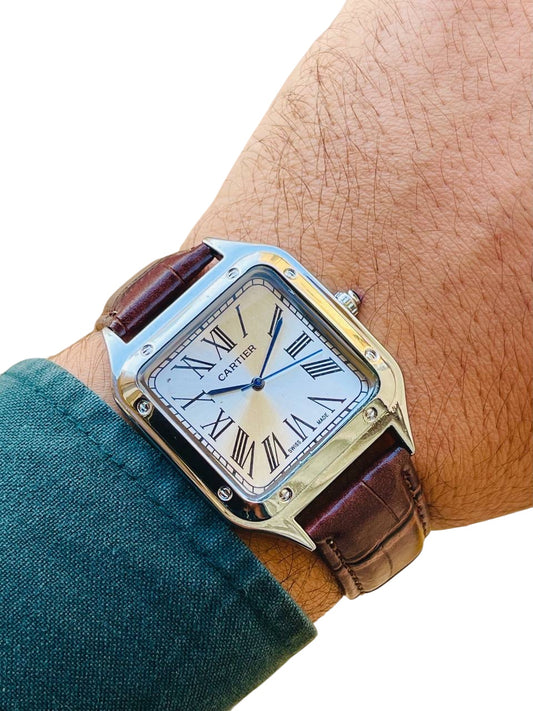 Brown Cartier Watch