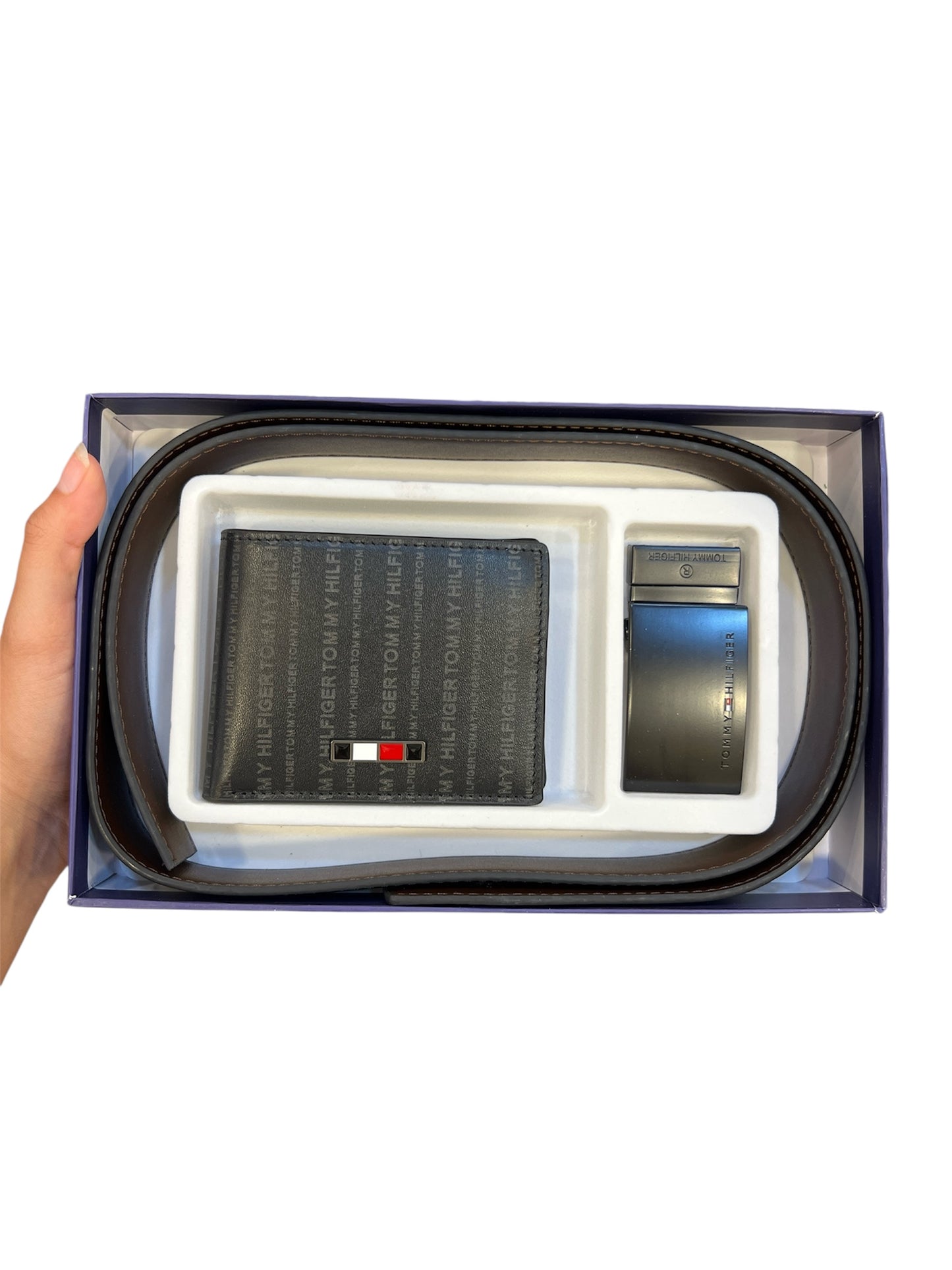 TOMMY WALLET&BELT