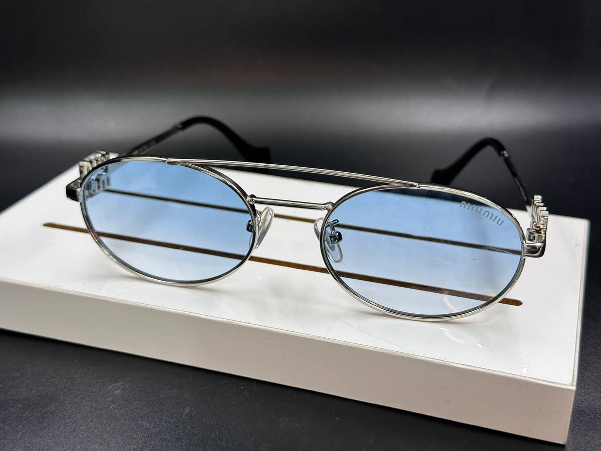 miu-miu blue sunglasses