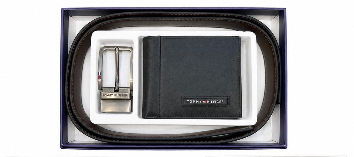TOMMY WALLET&BELT