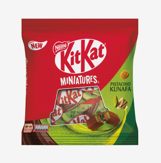 Kitkat mini-pistachio kunafa