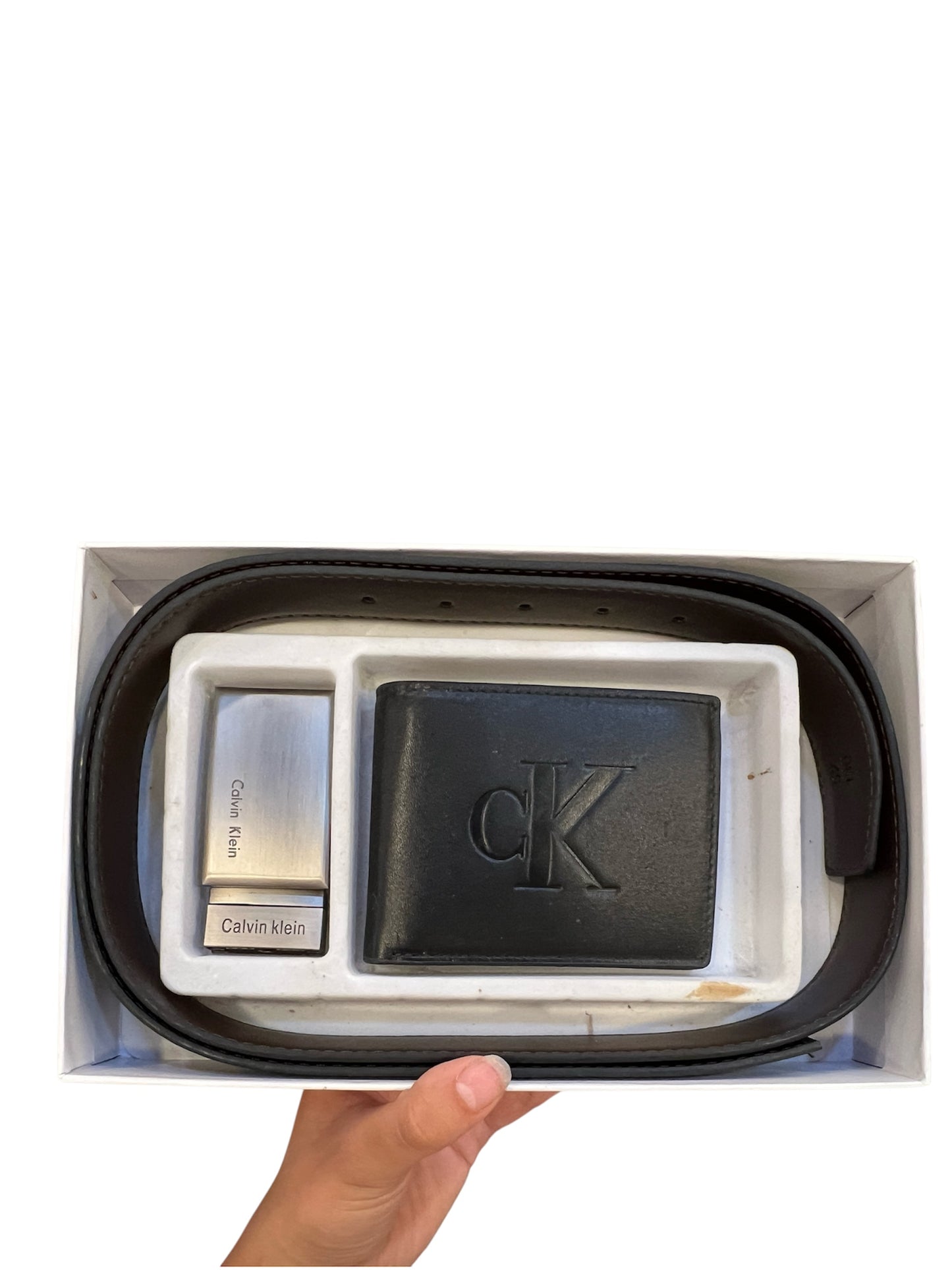 CK WALLET&BELT BOX