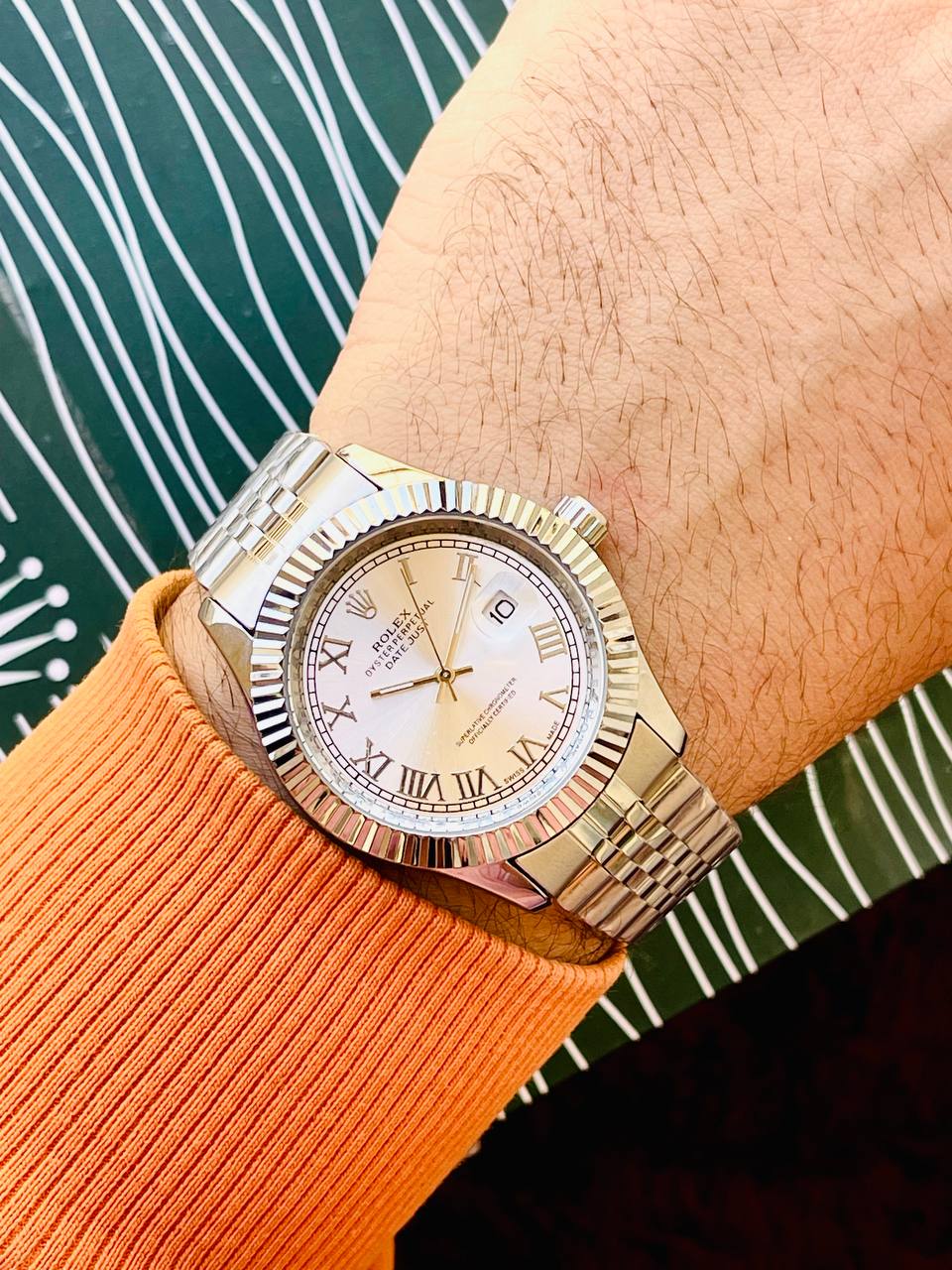 WHITE RO.LEX WATCH