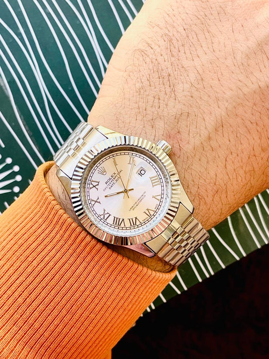 WHITE RO.LEX WATCH