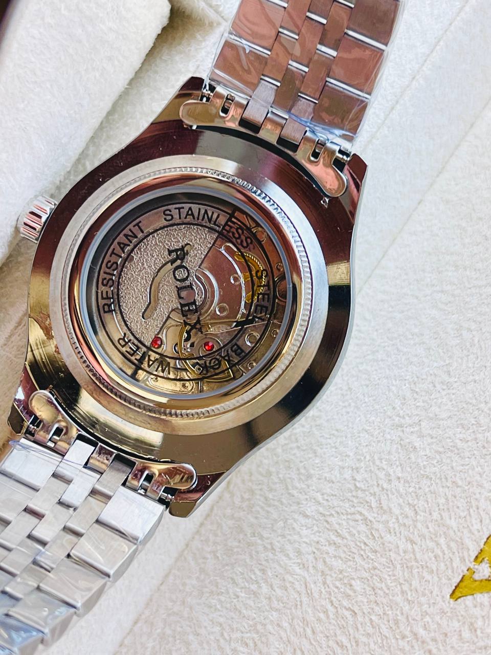 WHITE RO.LEX WATCH